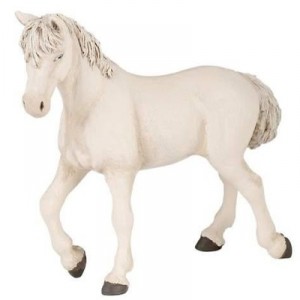 Papo - 51115 - Animaux - Jument Cremello