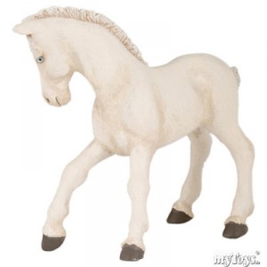 Papo - 51116 - Animaux - Poulain Cremello