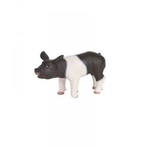 Papo - 51139 - Figurine - Animaux - Cochonnet - Noir et Blanc