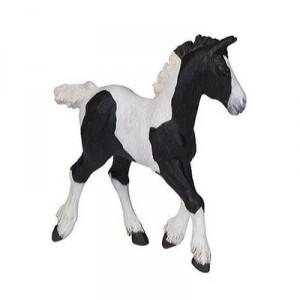 Papo - 51508 - Figurine - Animaux - Poulain Cob - Noir