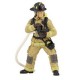 Papo - 70005 - Figurine - Pompier US Jaune à la Lance