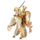 Papo - 80602 - Figurine - Maître des Armes Or et Son Cheval - Boîte Présentoir - Edition Limitée