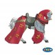 Papo - Cheval drapé rouge - 39390