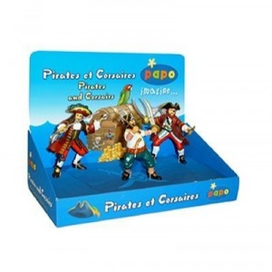 Papo - Pirates Corsaires - Boîte présentoir 3 Figurines (Papo)