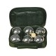 Partner - Jeu de Plein Air - Valise 6 boules acier