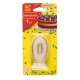 Partner Jouet - COU600 - Décoration de gâteau - Bougies Chiffre 0 (Partner)