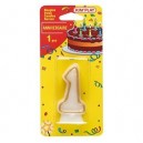 Partner Jouet - COU601 - Décoration gâteau - Bougies Chiffre 1 (Partner)