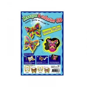 Toy Partner - DYB69731 - Decoration - Butterfly Mask + + Elastic Sequin (Partner)