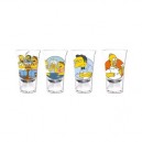 Partner Jouet - UTL0804365 - Imitation - Lot 4 Verres Simpson