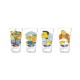 Partner Jouet - UTL0804365 - Imitation - Lot 4 Verres Simpson