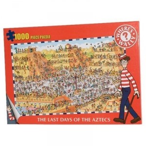 Paul Lamond Games Paul Lamond - Puzzle - 1000 Pieces - Where's Waldo - The last days of the Aztecs (Import Grand ...