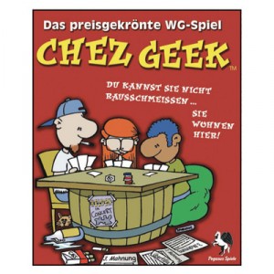 Pegasus Spiele - 17300 - Jeux de Société Allemand - Chez Geek: Das WG Kartenspiel (Import Allemagne)