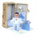 Petitcollin- 622509 - Poupée - Léo - Mon Petit Nounours - 25 cm - Valisette (Petitcollin)