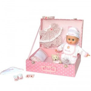 Petitcollin-622898 - Doll - Little Cuddle Soft - Baby Worshipped - 28 cm - Mallette