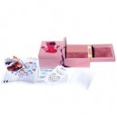Petitcollin- 80005 - Accessoire de poupée - Travailleuse avec Kit Broderie au Point de Croix (Petitcollin)