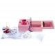 Petitcollin- 80005 - Accessoire de poupée - Travailleuse avec Kit Broderie au Point de Croix (Petitcollin)