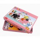 Petit Jour - 48 pièces - Puzzle Barbapapa éléphants