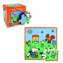 Petit Jour - MM409 - Eveil - Puzzle Sol - Mimi - 30 Pièces