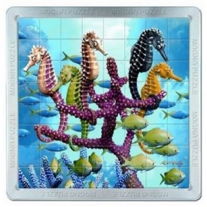 Piatnik Mega Magna Puzzle 3D : Hippocampes