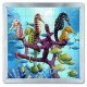 Piatnik Mega Magna Puzzle 3D : Hippocampes