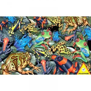 Piatnik - 1000 pièces - Grenouilles