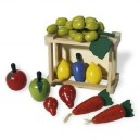 Pinolino - 221404 - Cagette avec des legumes en bois