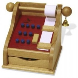 Pinolino - 222304 - Imitation - Caisse Enregistreuse Bois