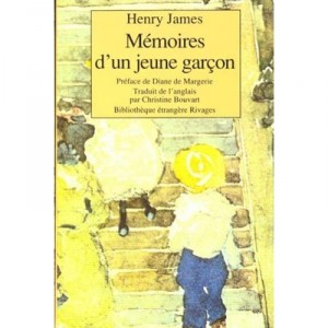 Memoires D'un Jeune Garcon - Henry James