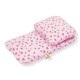 Pinolino - 27350-7 - Accessoire Poupée - Textile pour Landau - 2 Pièces - Design Coeur Rose