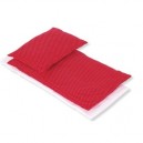 Pinolino - 28584-5 - Accessoire Poupée - Textile pour Lit de Poupées - 3 Pièces - Rouge