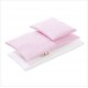 Pinolino - 28685-7 - Accessoire Poupée - Textile pour Lit de Poupées - 3 Pièces - Rose Claire