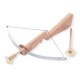 Pinolino - 352310 - Jouet Bois - éveil - Arbalète avec 2 flèches (Pinolino)