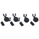 Pinolino - 560003 - Set de Quatre Roues - Noire