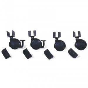 Pinolino - 560003 - Set de Quatre Roues - Noire