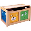 Pintoy - Coffret à jouet en bois massif