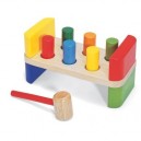 Pintoy - Jouet en Bois - Eveil - Jeu de Marteau et Formes Couleurs en Bois (Import Grande Bretagne)