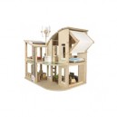 Plan Toys ASA Toys - PT7156 - Jouet en bois - Maison Ecologique Meublée