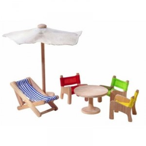 Plan Toys ASA Toys - PT7316 - Jouet en bois - Meubles de Jardin