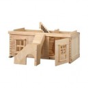 Plan Toys ASA Toys - PT7338 - Jouet en bois - Etage Supplémentaire pour 7124