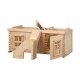 Plan Toys ASA Toys - PT7338 - Jouet en bois - Etage Supplémentaire pour 7124