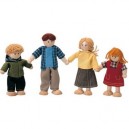 Plan Toys ASA Toys - PT7416 - Jouet en bois - Famille Ethnique