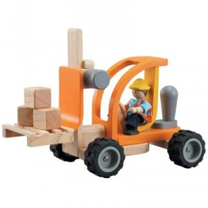 Plan Toys Chariot Elévateur, dès 3 ans