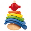 Plan Toys - Jeu de construction - Arcs de bois à empiler