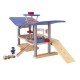 Plan Toys - Jeu en bois - Aéroport en bois, complet