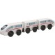 Plan Toys - Jouet en bois - Train à grande vitesse en bois, Plan City