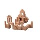 PlanToys - PT9739 - Jouets en Bois - 50 Blocs Bois