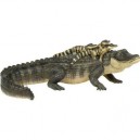 Plastoy - 2596-29 - Figurine - Animal - Alligator Avec Bebes