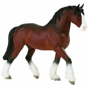 Plastoy - 30028 - Figurine - Animal - Cheval Clydesdale
