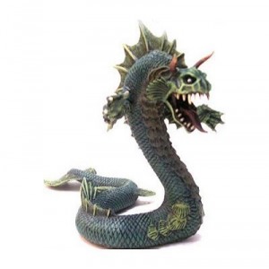 Plastoy - 60238 - Figurine-Le Grand Dragon Des Mers Vert