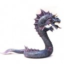 Plastoy - 60239 - Figurine- Grand Dragon Des Mers Bleu Argente